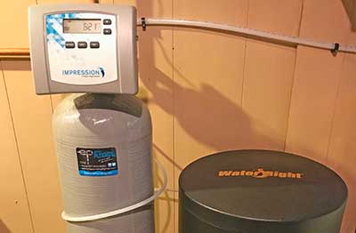 New water softener installation in Rochester, MN